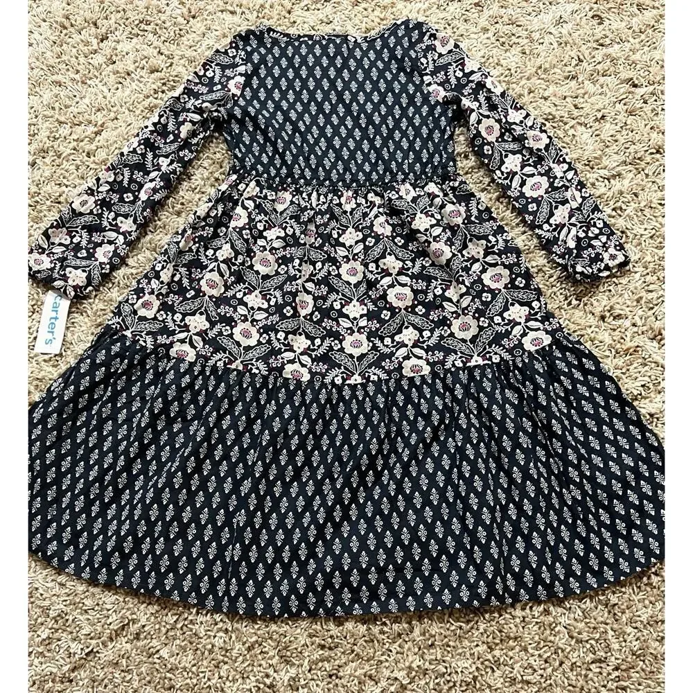 NWT❤️Carter’s Floral Cotton Dress sz7